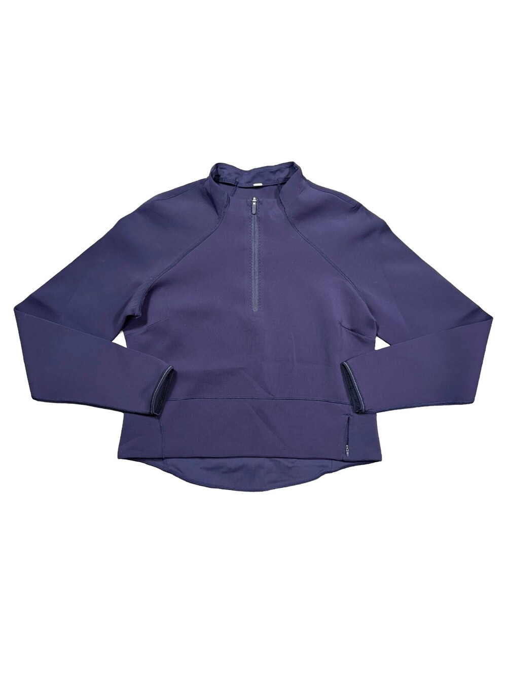 Lululemon Kicking Asphalt 1/2 Zip Women 8 Midnight Navy Pullover Running Top